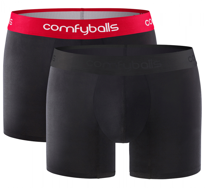 COMFYBALLS COTTON LONG BOXER TWO PACK