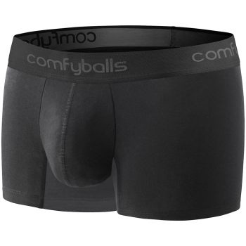 Comfyballs Performance Hybrid Long Black Charcoal Boxer