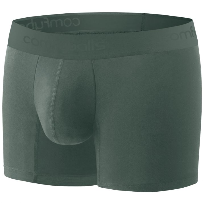 Comfyballs Cotton Long Ghost Moss Forest Boxer
