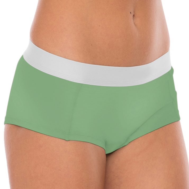 Comfy Womens Hipster Wood Minty