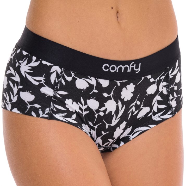 Comfy Womens Hipster Wood Mono Floral